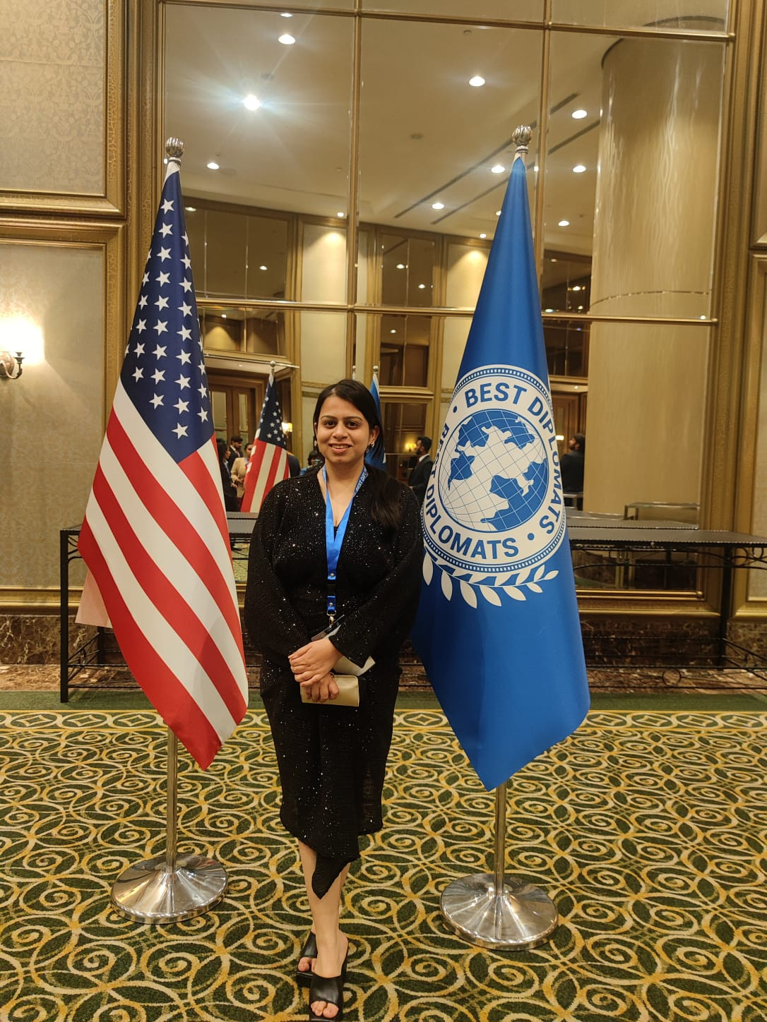MISS. DIKSHA BHARTI'S AMAZING RECOGNITION: OUTSTANDING DIPLOMAT PRESTIGIOUS AWARD BY UNITED NATIONS